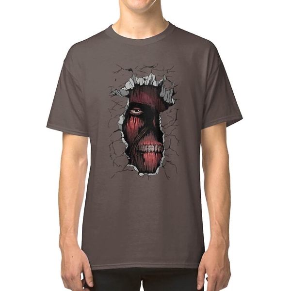 Attack on Titan: The Titan inside the Wall T-shirt darkgrey XXL