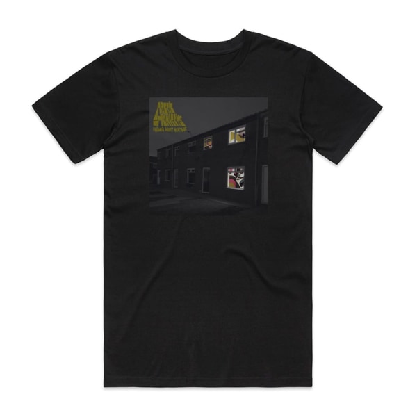 Arctic Monkeys Favourite Worst Nightmare Album Cover T-skjorte Svart S