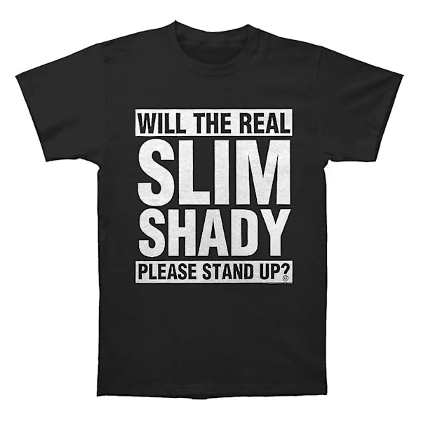Eminem The Real Slim Shady Svart T-shirt S