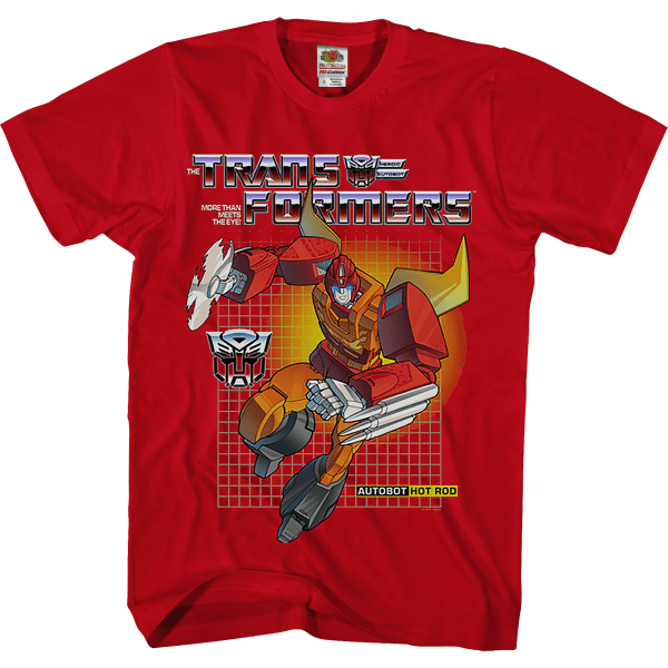 Autobot Hot Rod Transformers T-shirt XXXL