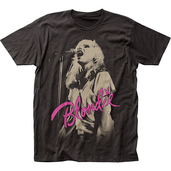 Svart och vit Blondie T-shirt S