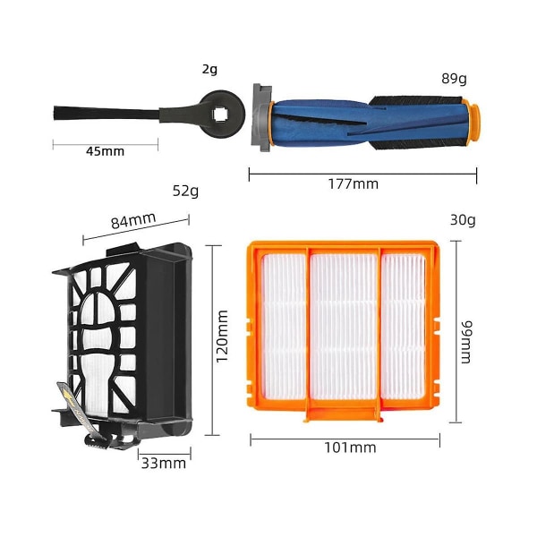 AV2501ae Rv2502ae Av2501s Av2511ae Rv2610wa Av2610wa Ai Robotstøvsuger Reservedeler