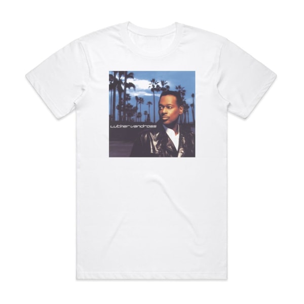 Luther Vandross Luther Vandross Album Cover T-shirt Hvid S