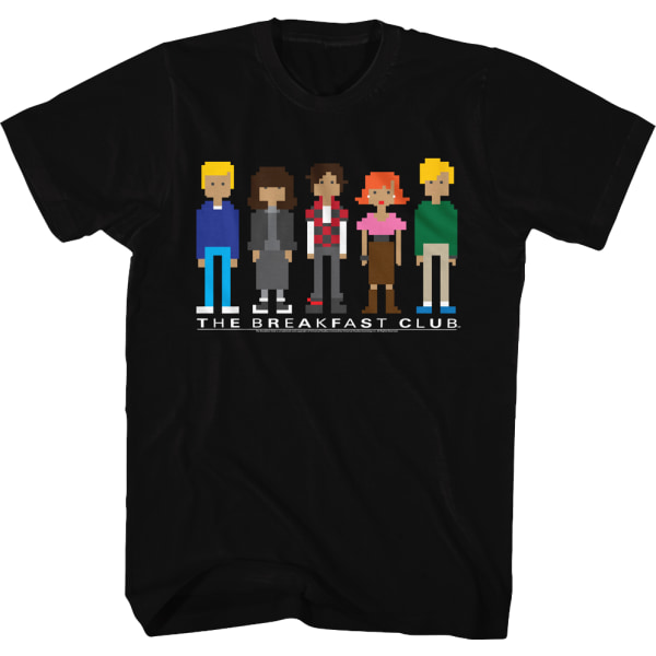 Pixels Breakfast Club T-shirt L