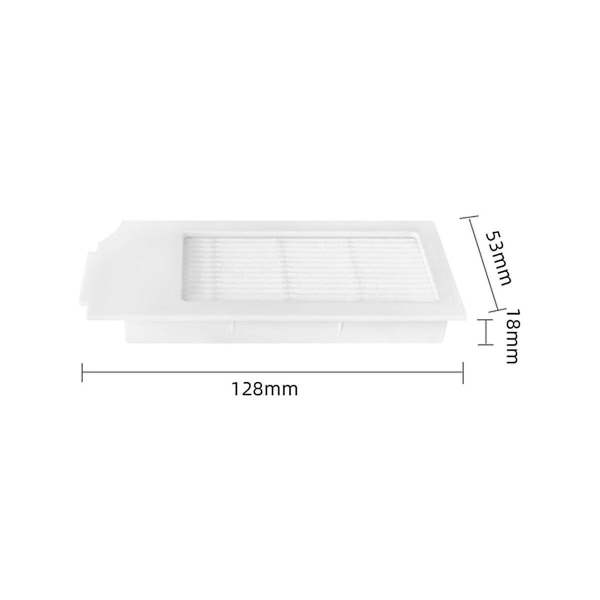Deebot X1 Omni T10 Turbo -robotti-imurin suodatin, sivuharja, moppi, pölypussi, varaosat A