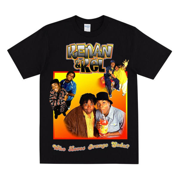 KENAN & KEL Tribute T-skjorte For 90-tallsbarn Black L