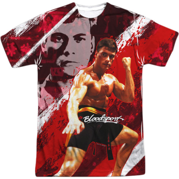 Frank Dux Sublimert Bloodsport T-skjorte XXXL