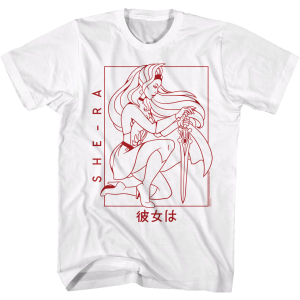 Japansk She-Ra Masters of the Universe T-shirt M