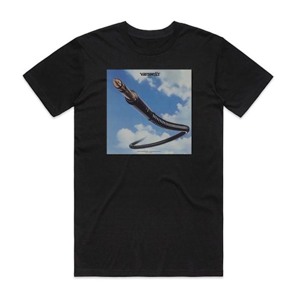 Vangelis Spiral Album Cover T-skjorte Svart XXXL