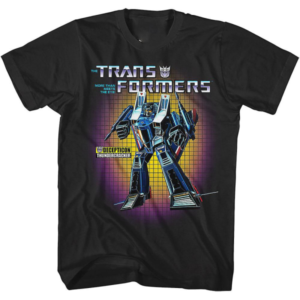 Box Art Thundercracker Transformers T-shirt L