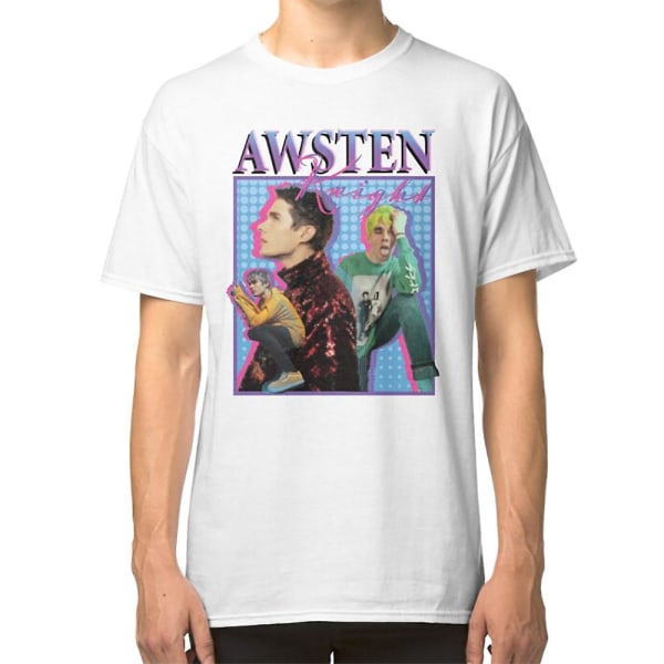 Awsten Knight T-skjorte i 90-tallsstil XXXL