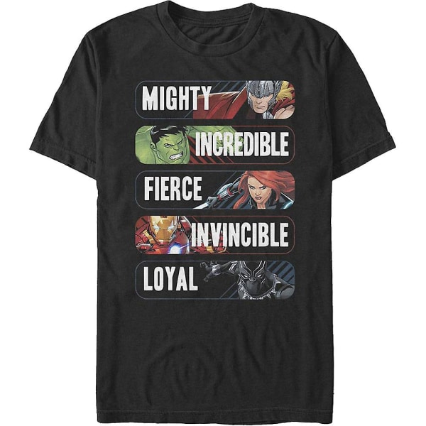 Avenger Adjektiver Marvel Comics T-Shirt M