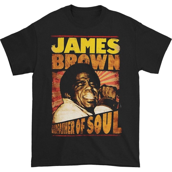 James Brown Godfather of Soul T-shirt L