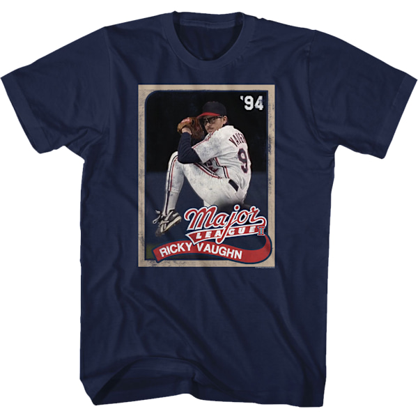 Ricky Vaughn Basebollkort Major League T-shirt XL