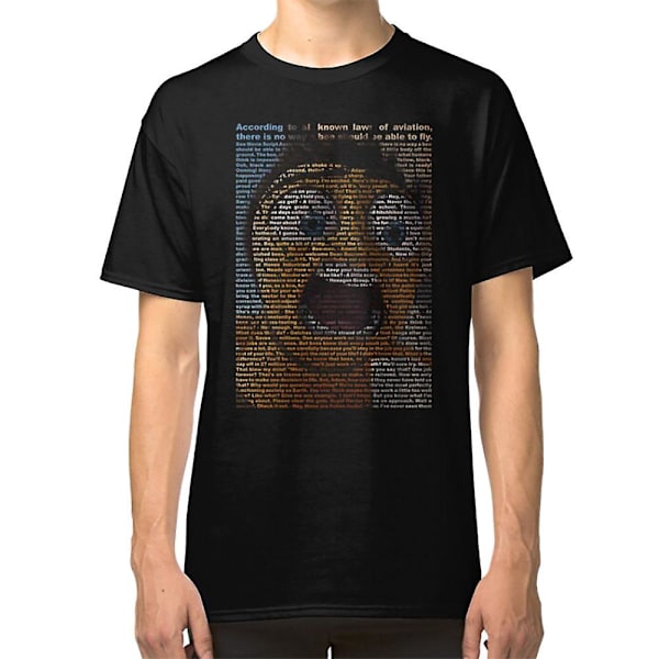 T-shirt med manus från filmen Bee Movie M