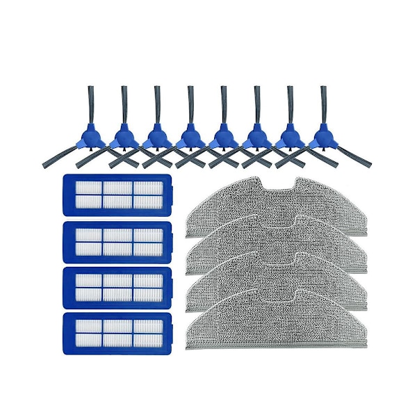 For Robovac G10 G20 G30 HEPA-filter, moppklut, hovedsidebørstedeksel, støvsuger
