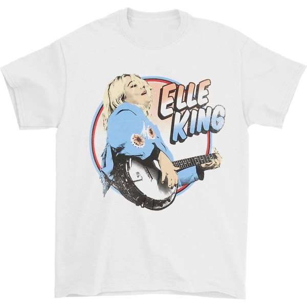 Elle King Banjo Portrait T-shirt XL