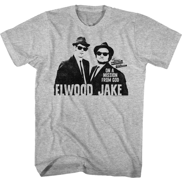 Retro Elwood And Jake Blues Brothers T-Shirt S