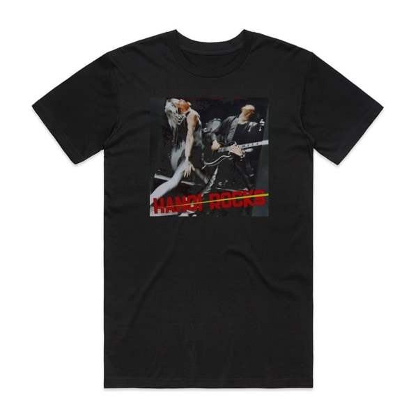 Hanoi Rocks Bangkok Shocks Saigon Shakes Hanoi Rocks Album Cover T-Shirt Svart S