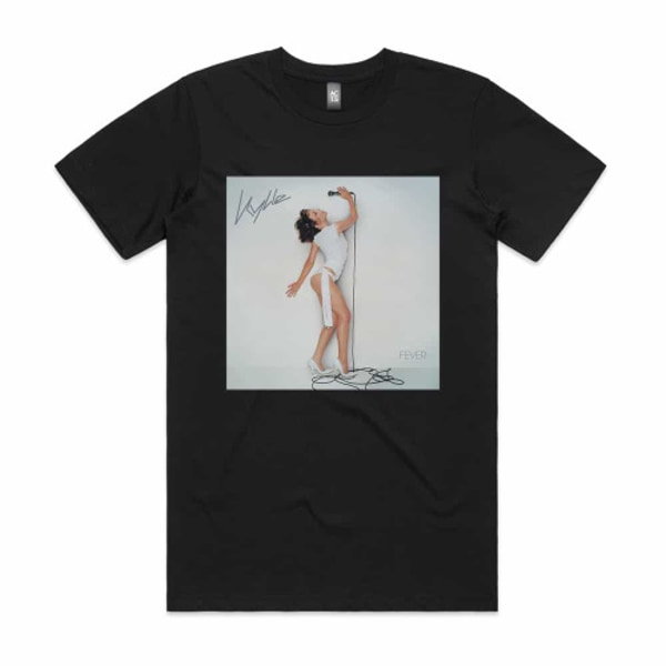 Kylie Minogue Fever Album Cover T-Shirt Svart XL