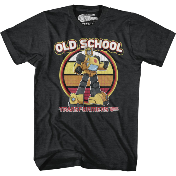 Transformers T-shirt med Bumblebee i Old School-stil XL