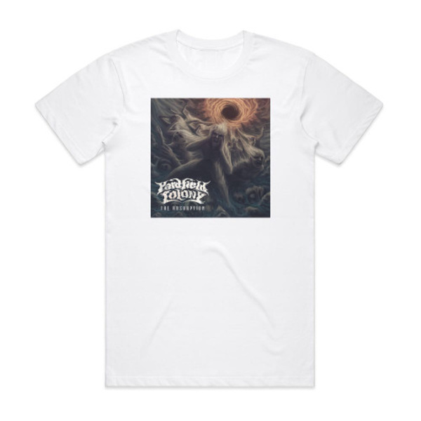 Yardfield Colony The Absorption Album Cover T-skjorte Hvit M