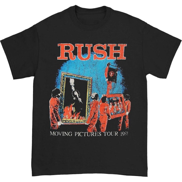 Rush Moving Pictures Tour T-skjorte L