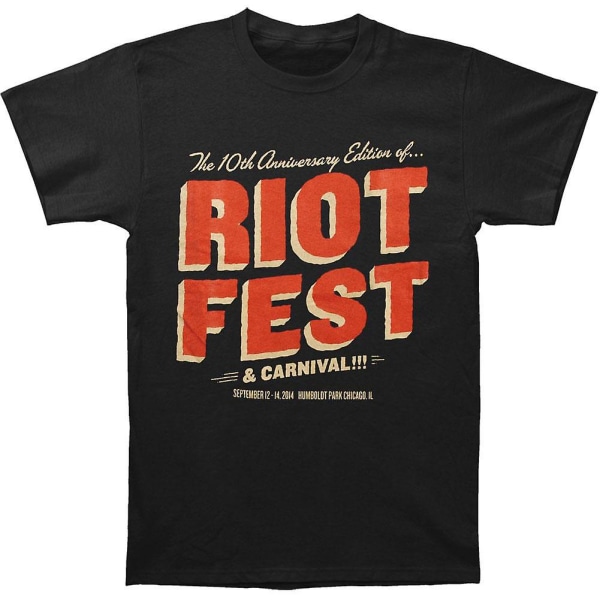 Riot Fest Chicago 2014 Event T-shirt XXL