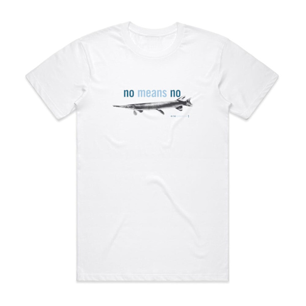 NoMeansNo In The Fishtank Album Cover T-shirt Hvid XL