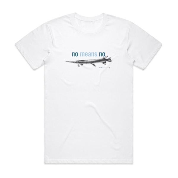 NoMeansNo In The Fishtank Album Cover T-Shirt Vit XL