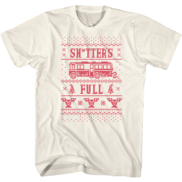 Shitter's Full Faux Fula Tröja Julsemester T-shirt XXXL