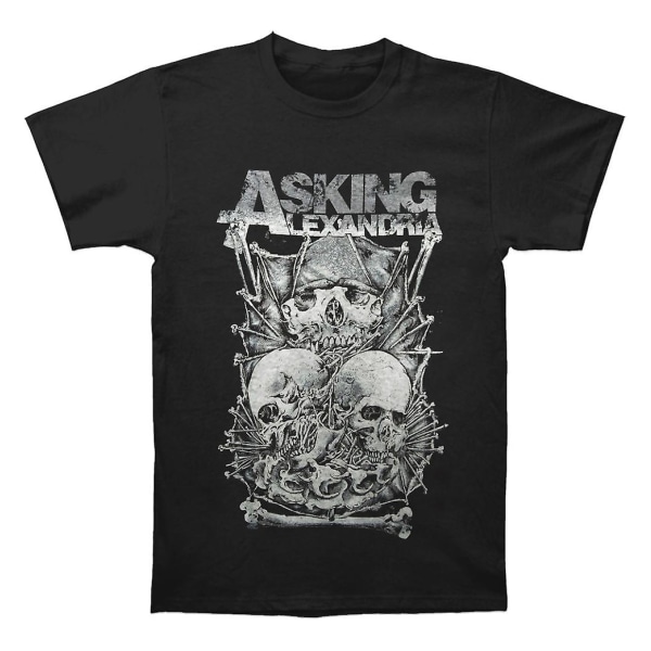 Asking Alexandria Packaged Skull Stack T shirt XXL