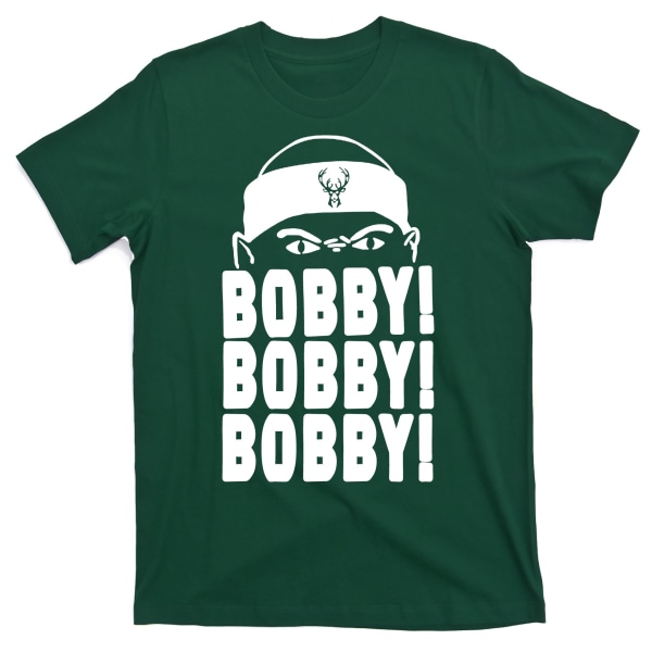 Bobby Bobby Bobby Milwaukee Basketball T-shirt L