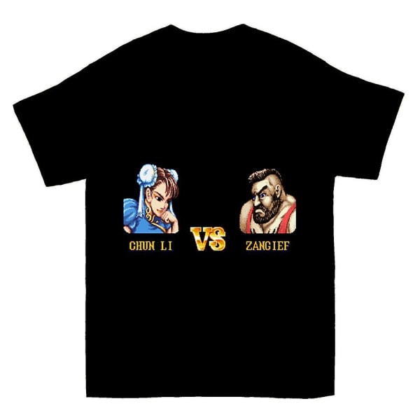 Chun Li Vs Zangief Fight T-shirt XXXL