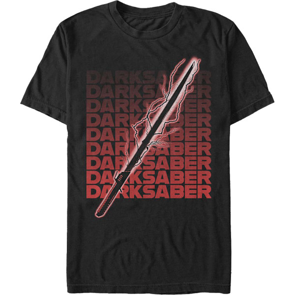 The Mandalorian Elektrisk Darksaber Star Wars T-shirt M