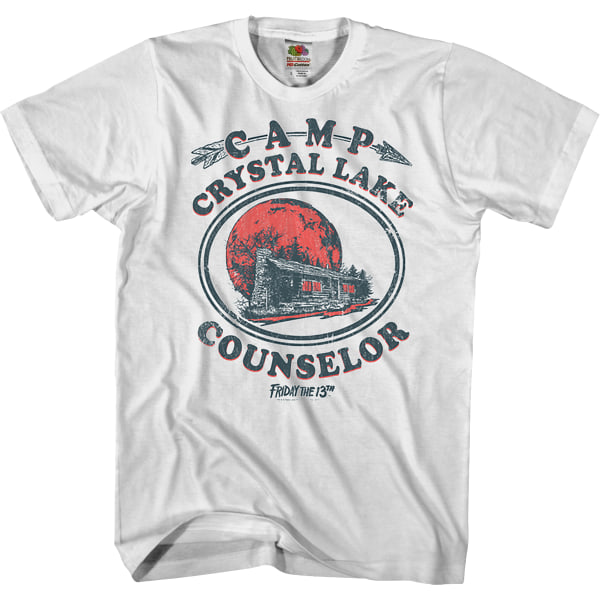 Camp Crystal Lake Counselor Fredag den 13. T-shirt XL