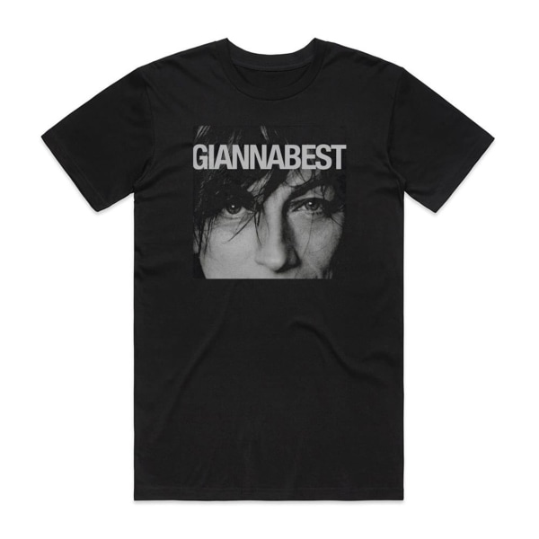 Gianna Nannini Gianna Best Album Cover T-shirt Sort S