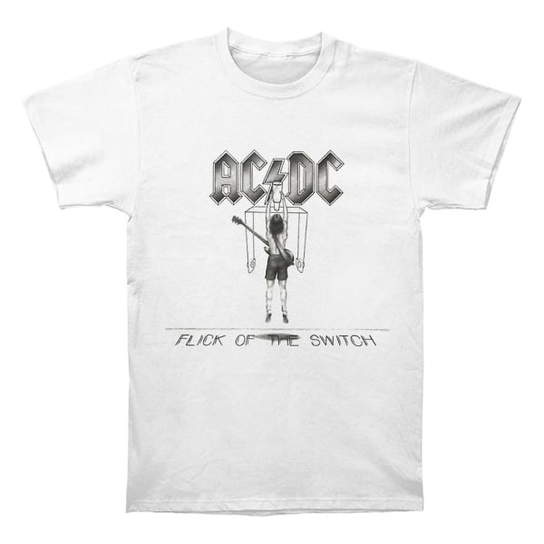 ACDC Switch White T-shirt XXXL