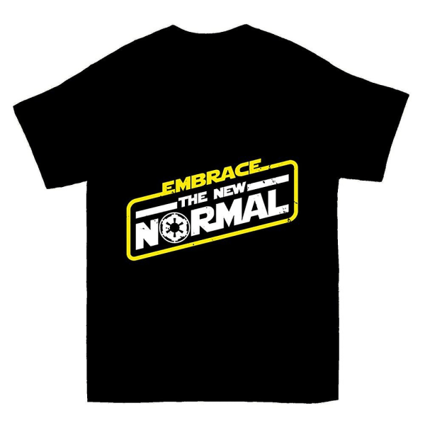 Omfamna den nya normala t-shirten L