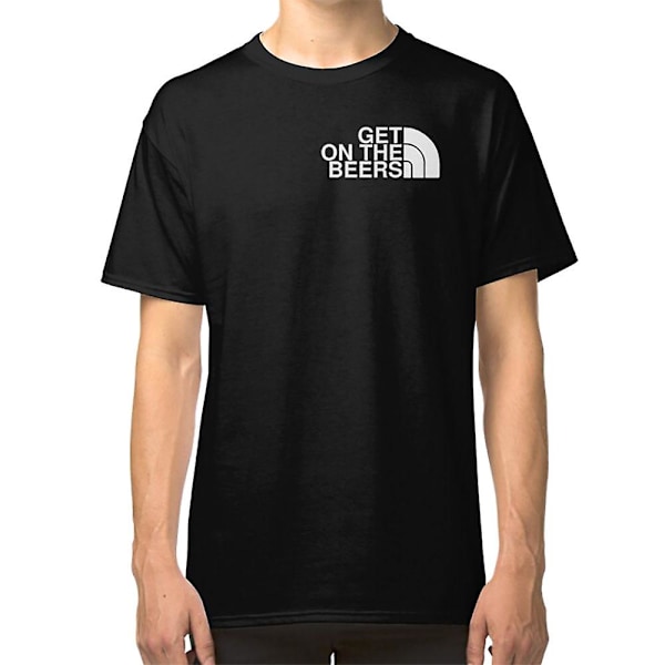GET ON THE BEERS T-skjorte XL