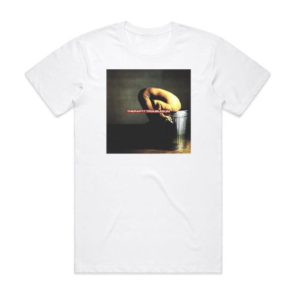 Therapy_ Troublegum Album Cover T-Shirt Vit XL