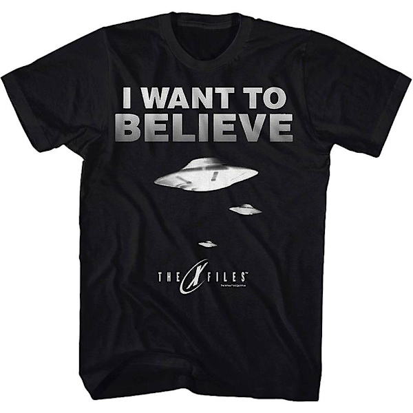 X-Files Jag Vill Tro T-shirt XXXL