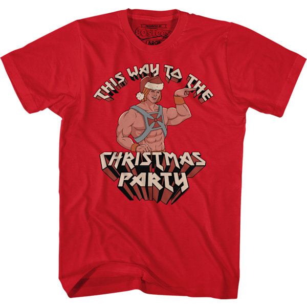 He-Man Joulujuhla T-paita XL