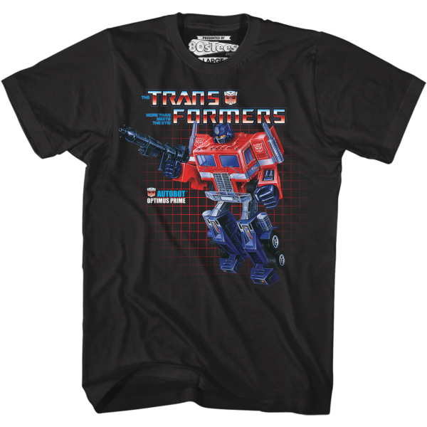 Box Art Optimus Prime T-shirt XXXL