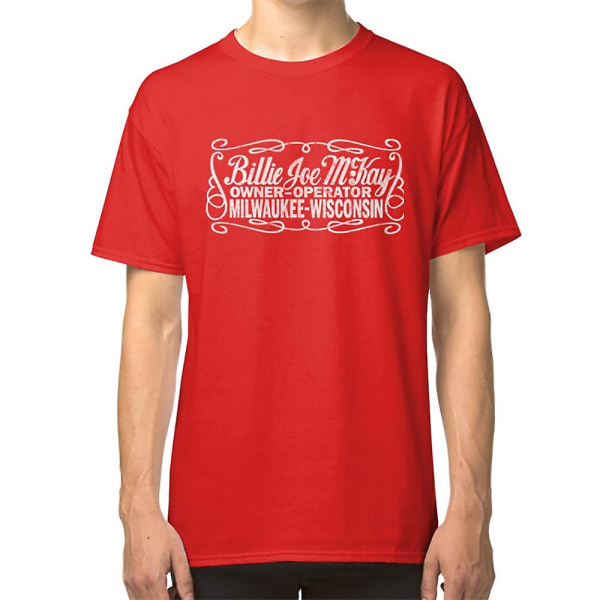 BJ McKay och Björnen T-shirt red XXXL