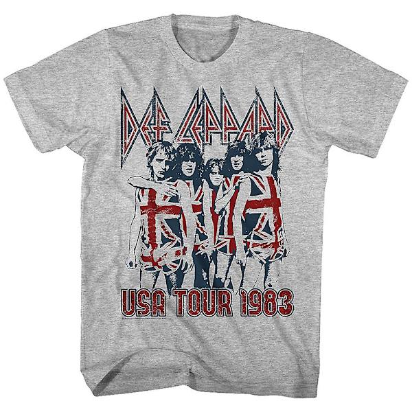 USA Tour 1983 Def Leppard T-shirt XXL