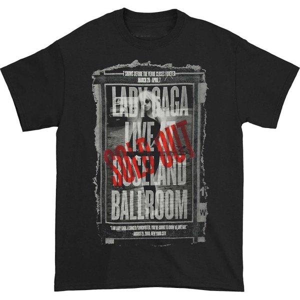 Lady Gaga Final Show Roseland T-shirt L