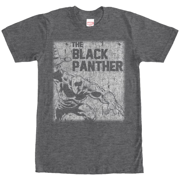 Distressed Black Panther T-shirt Ny L