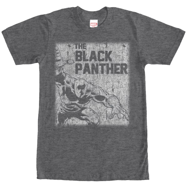 Distressed Black Panther T-shirt Ny S