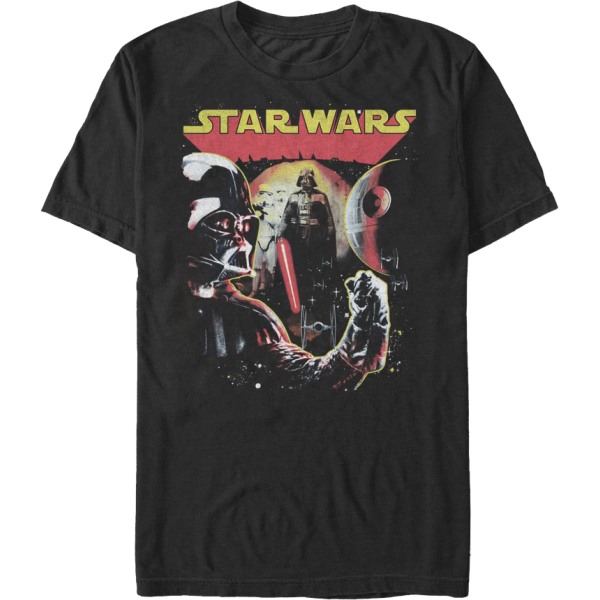 Dark Side Collage Star Wars T-skjorte XXXL